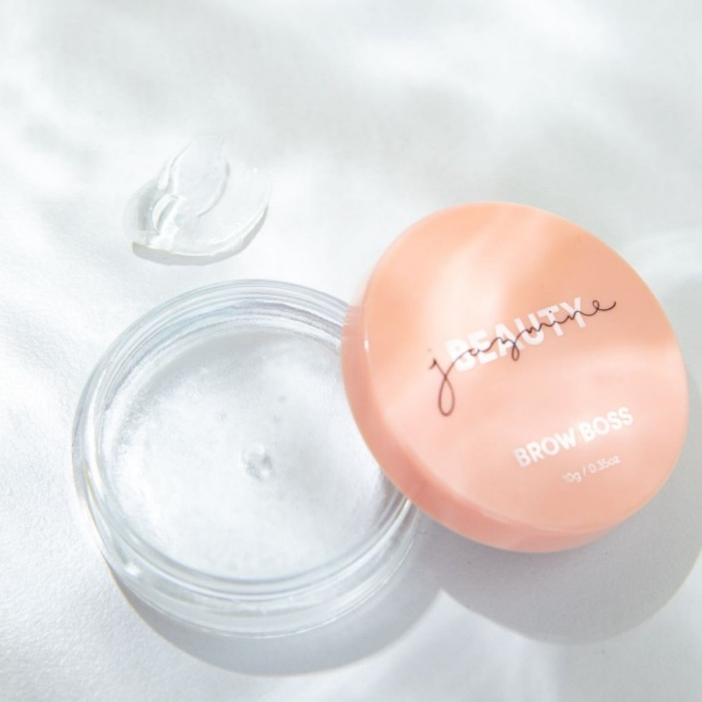 Jazmine Beauty Brow Boss Brow Gel Styling Wax Clear Gel Tames Hairs New in Box